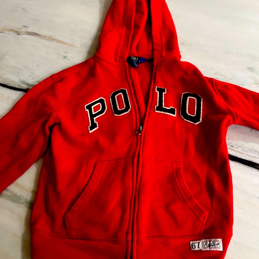 Polo by Ralph Lauren size 7 Boy hoodie